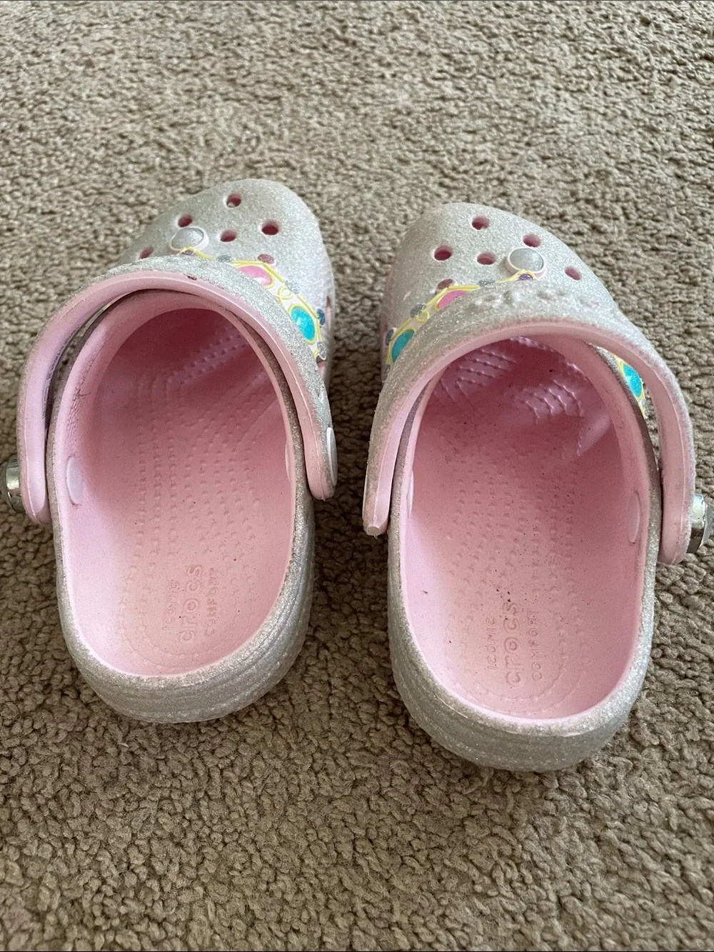 CROCS sparkling pink